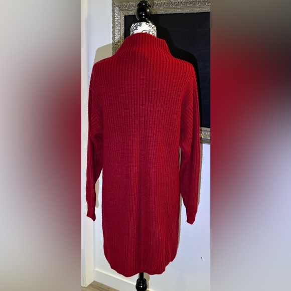 Red Joe Fresh  Sz am sweater dress - Picture 2 of 5